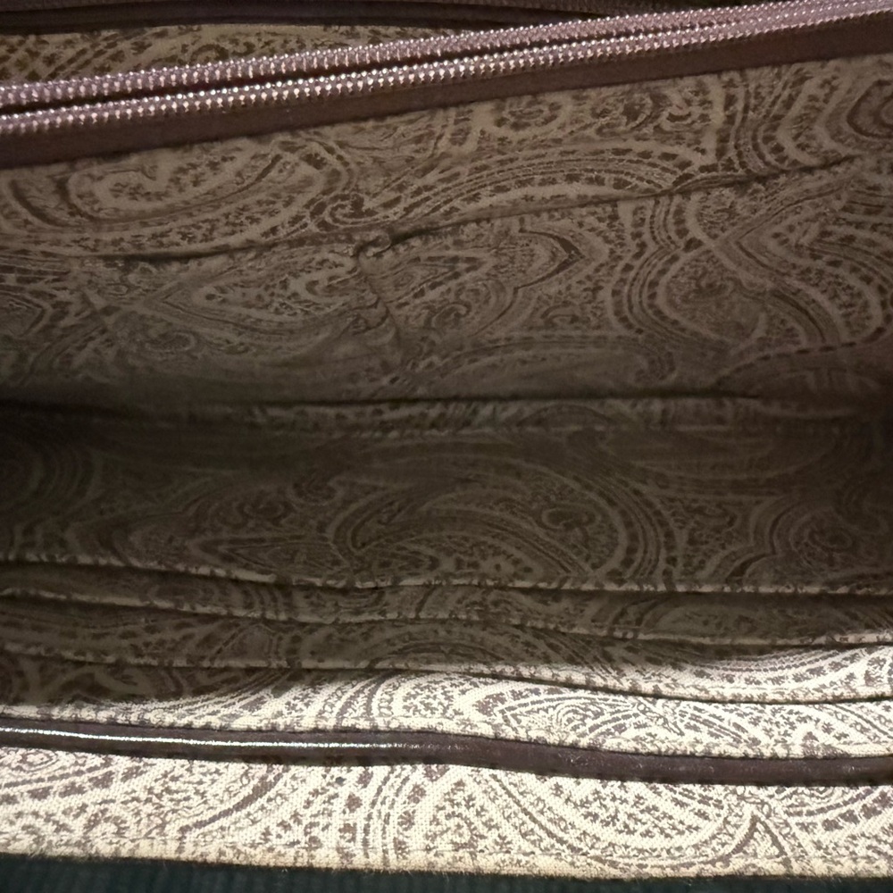 HOBO International Brown Leather Snap Clutch Wallet Purse - Picture 4 of 8